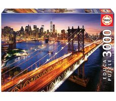 Educa Dämmerung in Manhattan / 3000 Teile / ab 14 Jahren