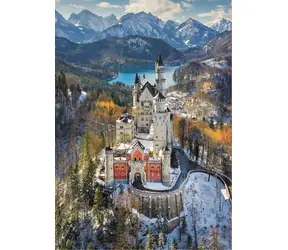 Educa Schloss Neuschwanstein aus der Luft / 1000 Teile / ab 14 Jahren
