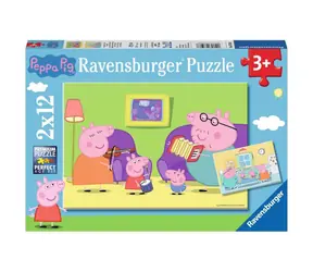 Ravensburger Peppa Pig - 2 x 12 Stück / ab 3 Jahren