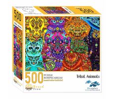 Brain Tree Puzzle Stammestiere - 500 Teile / ab 14 Jahren