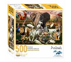 Brain Tree Puzzle Tiere - 500 Teile / ab 14 Jahren