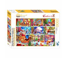 Brain Tree Puzzle Weihnachtsgeschenke / 1000 Teile / ab 14 Jahren