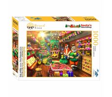 Brain Tree Puzzle Santa's Workshop / 1000 Teile / ab 14 Jahren