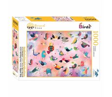 Brain Tree Puzzle Märchenvögel - 1000 Teile / ab 14 Jahren