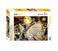 Brain Tree Puzzle Piratentisch / 1000 Teile / ab 14 Jahren