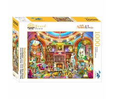 Brain Tree Puzzle Heimbibliothek / 1000 Teile / ab 14 Jahren