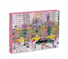 Galison Puzzle Frühling im Avenue Park / 1000 Teile / ab 8 Jahren