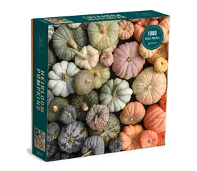 Galison Puzzle Zierkürbisse / 1000 Teile / ab 8 Jahren