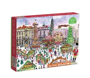 Galison Puzzle Weihnachtsmarkt / 1000 Teile / ab 8 Jahren