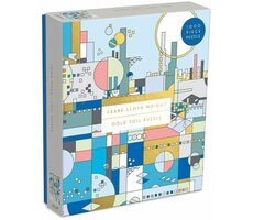 Galison Puzzle Stadt am Meer / 1000 Teile / ab 8 Jahren