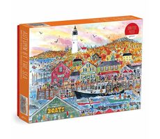 Galison Puzzle Herbst am Meer / 1000 Teile / ab 8 Jahren