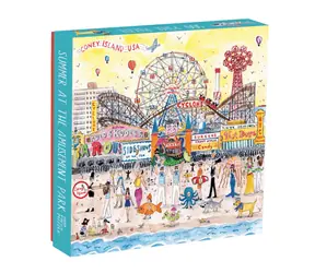 Galison Puzzle Sommer im Freizeitpark / 500 Teile / ab 8 Jahren