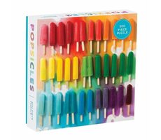 Galison Puzzle Regenbogen-Eis am Stiel / 500 Teile / ab 8 Jahren