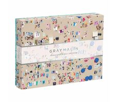 Galison Doppelseitiges Puzzle Grey Malin Beach / 500 Teile / ab 8 Jahren