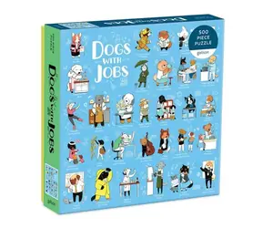 Galison Puzzle Hunde bei der Arbeit / 500 Teile / ab 8 Jahren