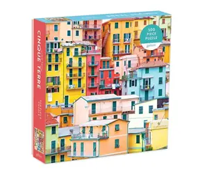 Galison Puzzle Grüße aus Cinque Terre / 500 Teile / ab 8 Jahren