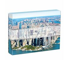 Galison Doppelseitiges Puzzle New York City Grey Malin / 500 Teile / ab 8 Jahren