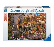 Ravensburger Afrikanische Tierwelt - 3000 Teile / ab 14 Jahren