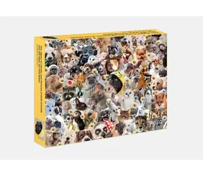 Galison Puzzle Fröhliche Tiere / 500 Teile / ab 8 Jahren