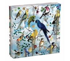 Galison Doppelseitiges Puzzle Vogelsymphonie / 250 Teile / ab 8 Jahren