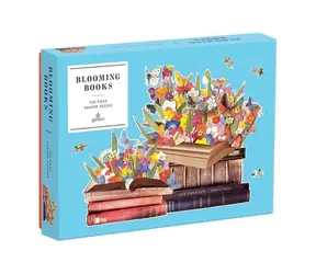 Galison Puzzle Blumenbücher / 750 Teile / ab 8 Jahren