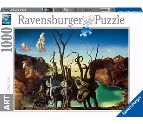 Ravensburger Schwäne zur Elefantenabwehr / 1000 Stück / ab 14 Jahren