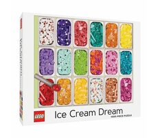 Chronicle books Puzzle Lego Ice Cream Dream / 1000 Teile / ab 8 Jahren
