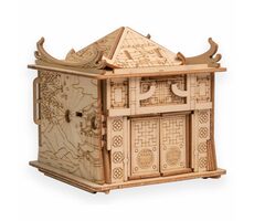 EscapeWelt Holzpuzzle Drachenhaus / Schwierigkeitsgrad: hoch / ab 14 Jahren