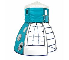 Gartenhaus mit Klettergerüst / ab 3 Jahren 