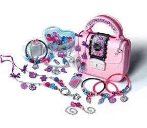 Clementoni Crazy CHIC - Kreativset - Modehandtasche und Schmuckherstellung / ab 7 Jahren