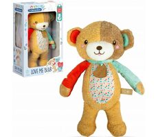 Clementoni Mein erstes Stofftier - Teddybär mit Geräuschen / ab 0 Monaten
