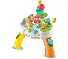 Clementoni Fröhlicher Spieltisch mit Würfeln und Tieren / ab 1 Jahr