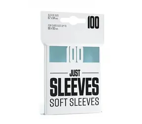 Gamegenic: Just Sleeves - Kartenhüllen - klar - 100 Stück / Maße 67 x 94 mm