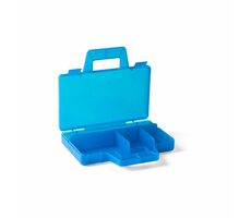 Room Copenhagen 40870002 Sortierbox to go blau / Tragbarer Koffer / 190 x 160 x 35 mm