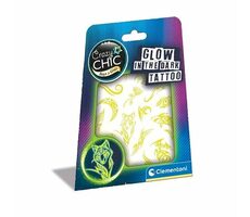 Clementoni Crazy CHIC - Kreativset - Leuchtende Tattoos / ab 6 Jahren