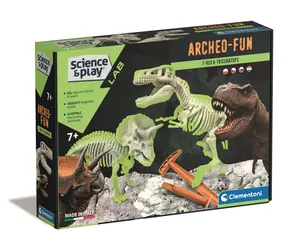 Clementoni Science&Play Lab: Tyrannosaurus Rex + Triceraptos / ab 7 Jahren