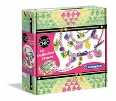 Clementoni Crazy CHIC - Bunte Anhänger und Armbänder / ab 7 Jahren