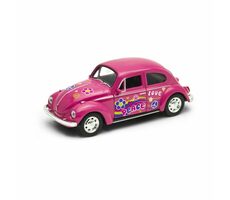 Welly Volkswagen Käfer rosa Regenbogen / 1:34 / ab 3 Jahren