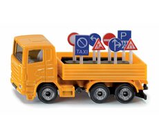 Siku Blister - LKW mit Verkehrsschildern / ab 3 Jahren