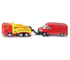 Siku Blister - Abschleppwagen mit Transporter / ab 3 Jahren
