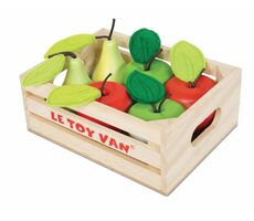 Le Toy Van Kiste mit Äpfeln und Birnen / ab 2 Jahren