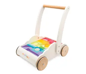 Le Toy Van Petilou Trolley mit Regenbogenwürfeln / ab 12 Monaten