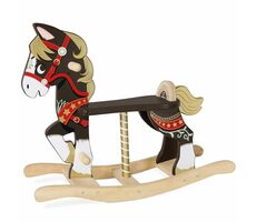 Le Toy Van Petilou Schaukelpferd braun / 65 x 53 x 24 cm / ab 12 Monaten