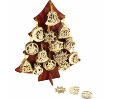 Small Foot Display Weihnachtsschmuck aus Holz