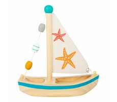 Small Foot Wasserspielzeug Segelboot Seestern / ab 2 Jahren