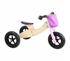 Small Foot Holzwippe Maxi 2 in 1 rosa / max. Belastbarkeit 50 kg / ab 12 Monaten