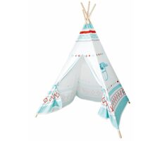 Small Foot Tipi weiß-blau / ab 2 Jahren