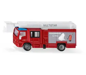 Siku Super - Feuerwehr Magirus Multistar mit Teleskopplattform / 1:87 / ab 3 Jahren