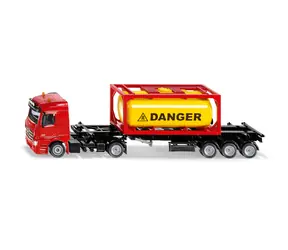 Siku Super - Mercedes-Benz LKW mit Tank / 1:50 / ab 3 Jahren