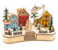 Small Foot Village Weihnachtslampe / 2x AA